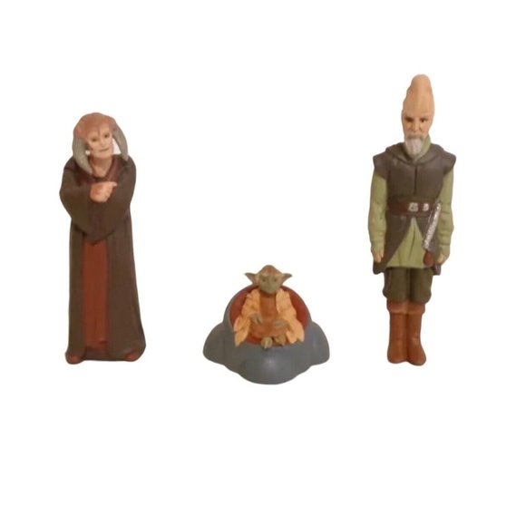 Hallmark Star Wars Jedi Council Saesee Tiin Yoda Ki-Adi-Mundi 3 Ornament Set - Picture 2 of 7